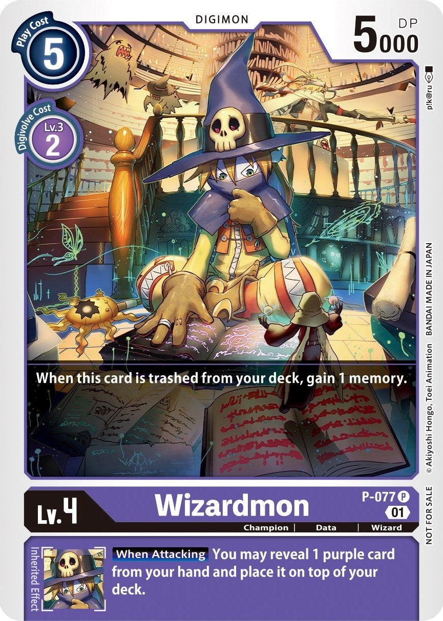 Wizardmon [P-077] (Update Pack) [Promotional Cards] | Black Swamp Games