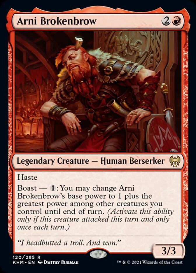 Arni Brokenbrow [Kaldheim] | Black Swamp Games