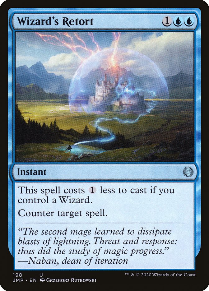 Wizard's Retort [Jumpstart] | Black Swamp Games