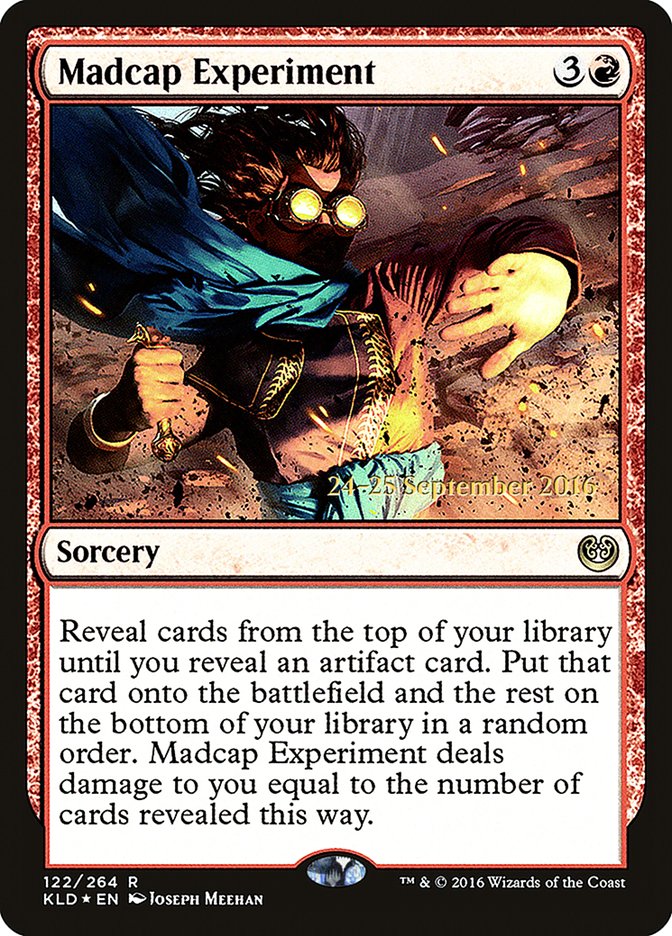 Madcap Experiment [Kaladesh Prerelease Promos] | Black Swamp Games
