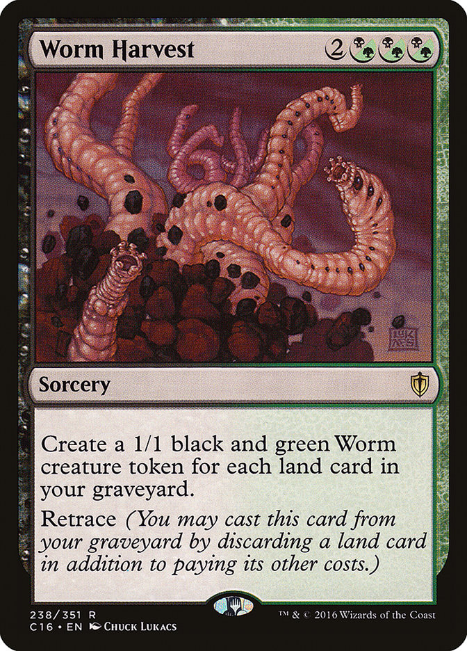 Worm Harvest [Commander 2016] | Black Swamp Games