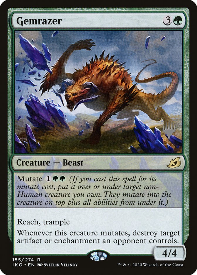 Gemrazer (Promo Pack) [Ikoria: Lair of Behemoths Promos] | Black Swamp Games