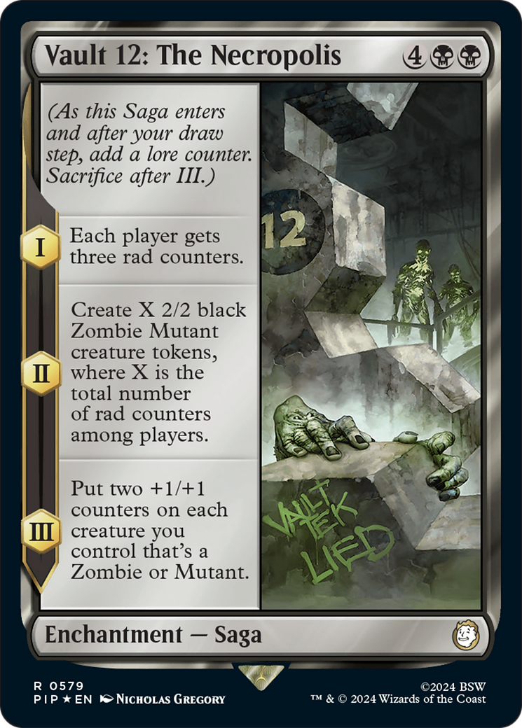 Vault 12: The Necropolis (Surge Foil) [Fallout] | Black Swamp Games