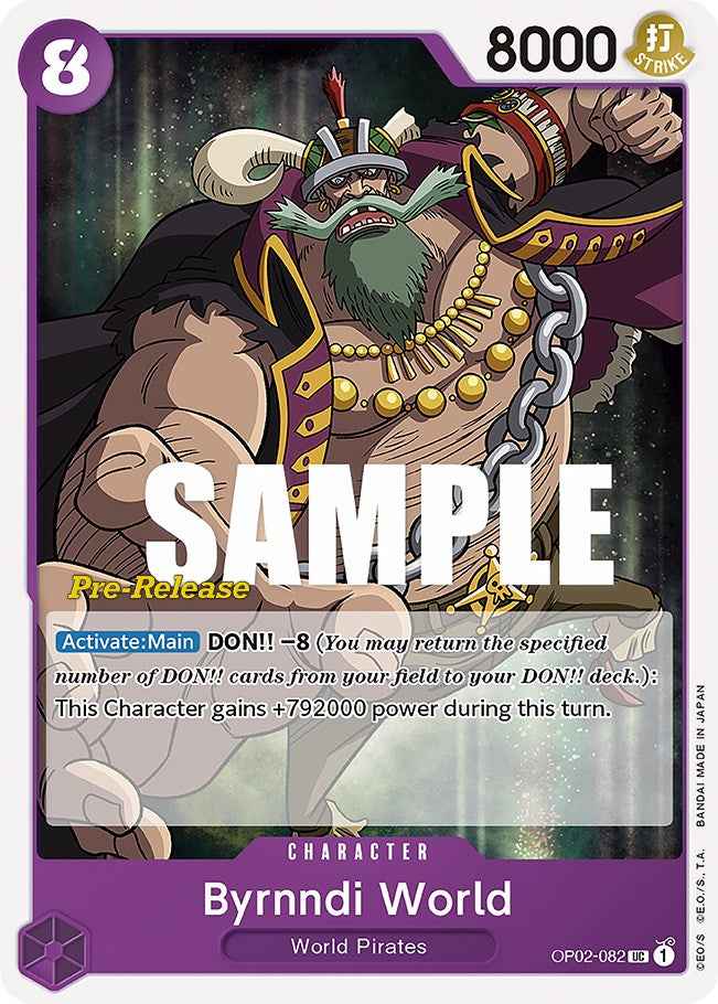 Byrnndi World [Paramount War Pre-Release Cards] | Black Swamp Games