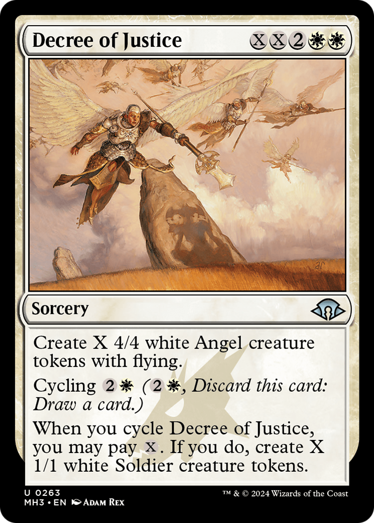 Decree of Justice [Modern Horizons 3] | Black Swamp Games