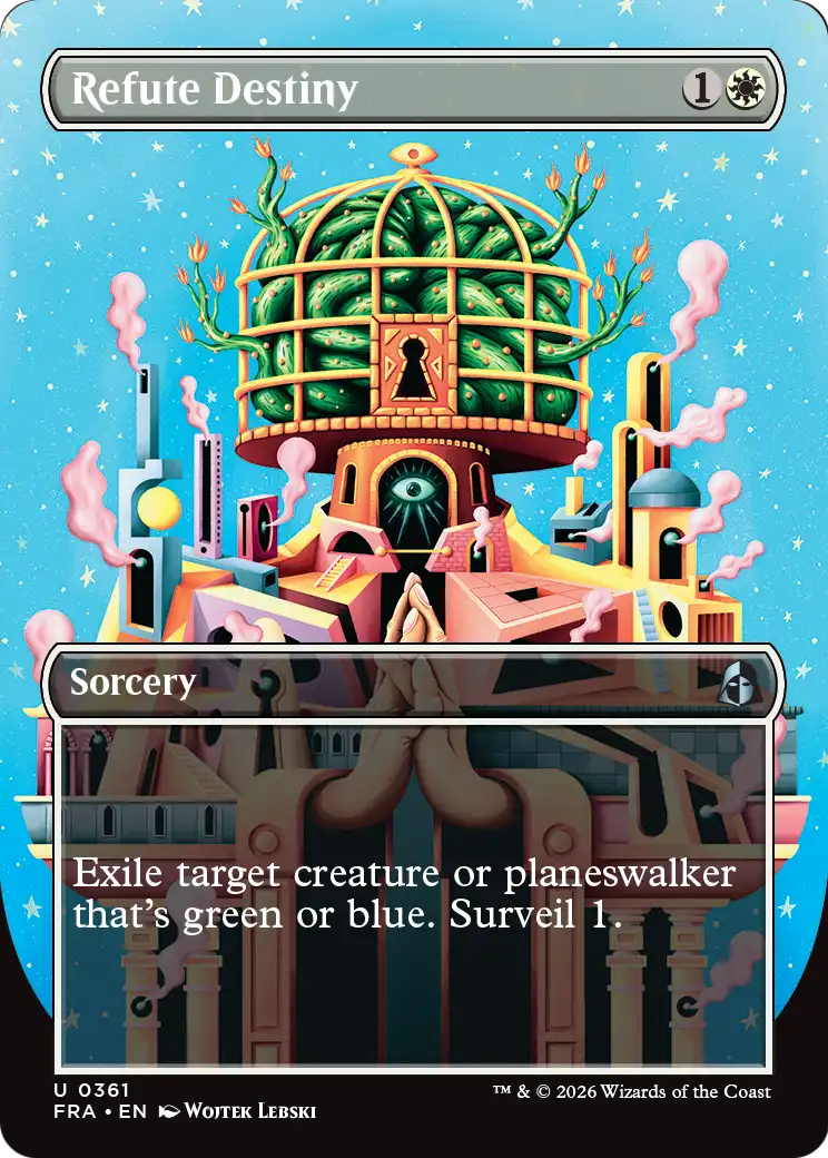 Refute Destiny (Borderless) [Reality Fracture] | Black Swamp Games