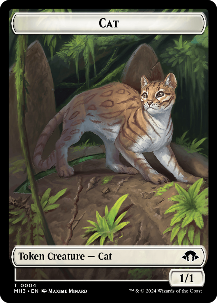 Cat Token [Modern Horizons 3 Tokens] | Black Swamp Games