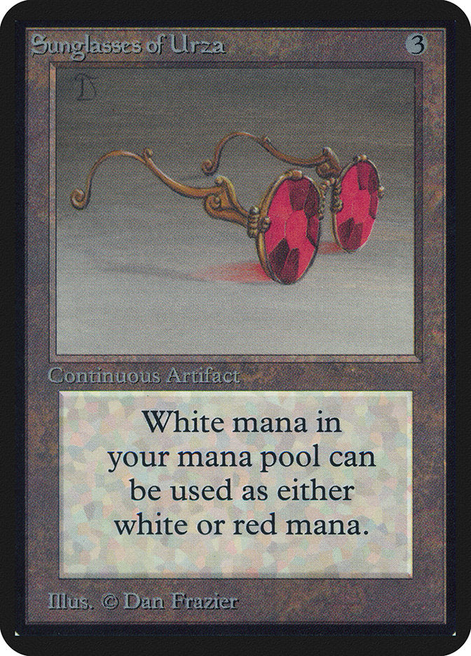 Sunglasses of Urza [Alpha Edition] | Black Swamp Games