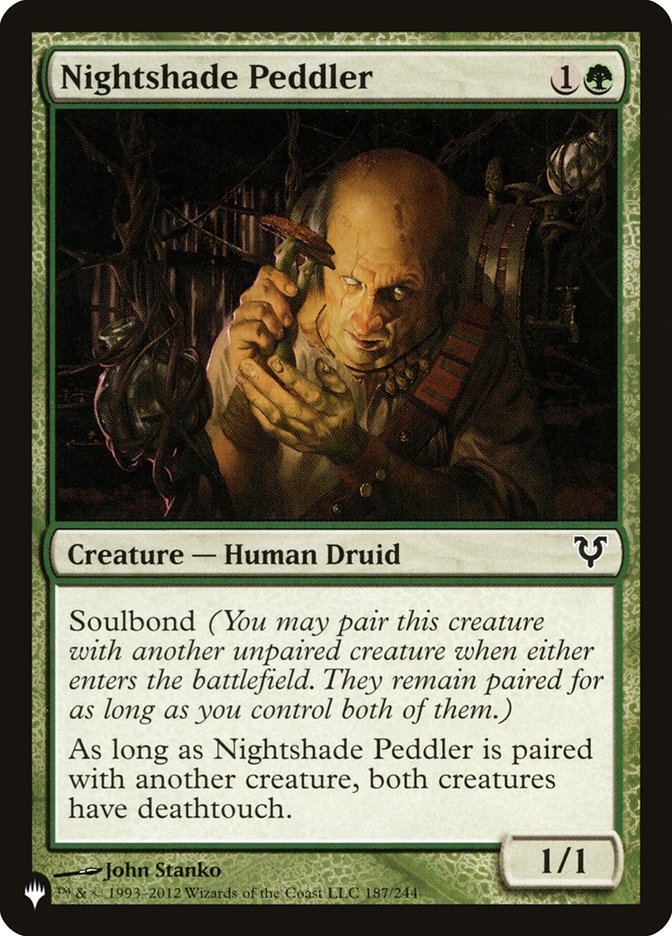 Nightshade Peddler [The List] | Black Swamp Games