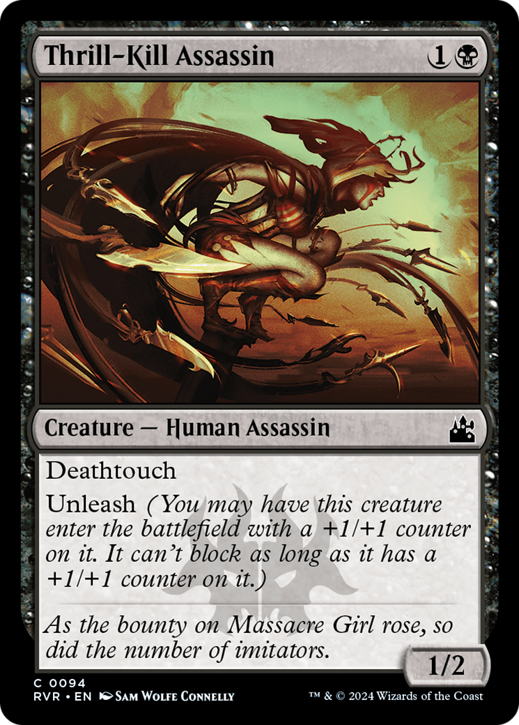 Thrill-Kill Assassin [Ravnica Remastered] | Black Swamp Games