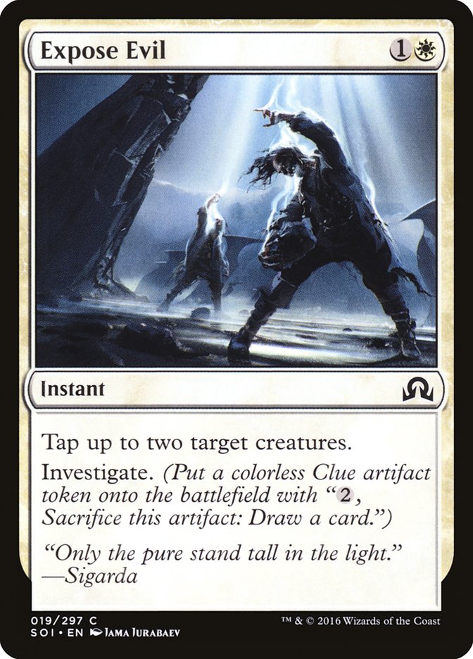 Expose Evil [Shadows over Innistrad] | Black Swamp Games