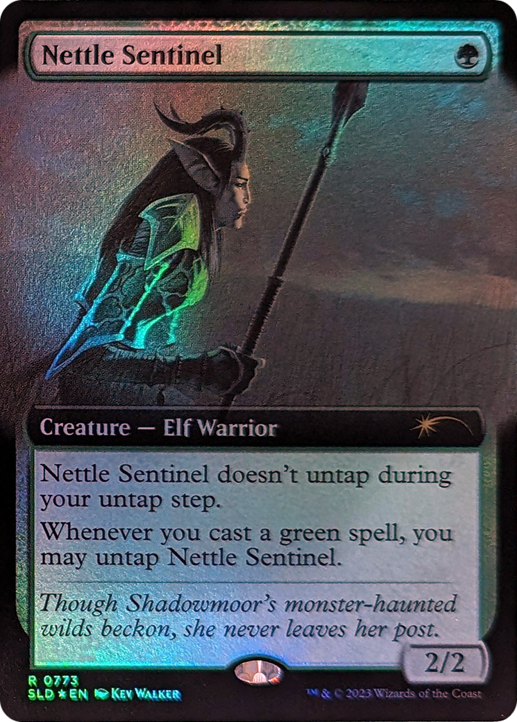 Nettle Sentinel (Extended Art) [Secret Lair Drop Series] | Black Swamp Games