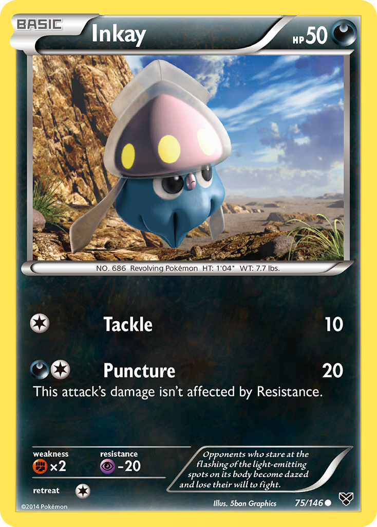 Inkay (75/146) [XY: Base Set] | Black Swamp Games