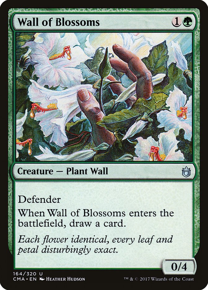 Wall of Blossoms [Commander Anthology] | Black Swamp Games