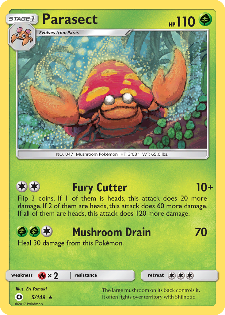Parasect (5/149) [Sun & Moon: Base Set] | Black Swamp Games