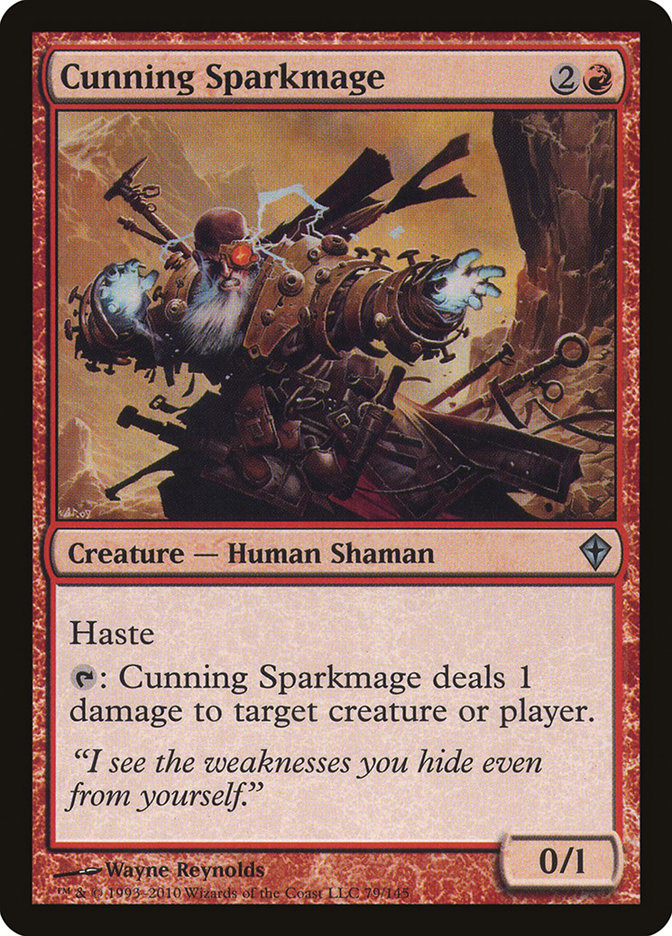 Cunning Sparkmage [Worldwake] | Black Swamp Games