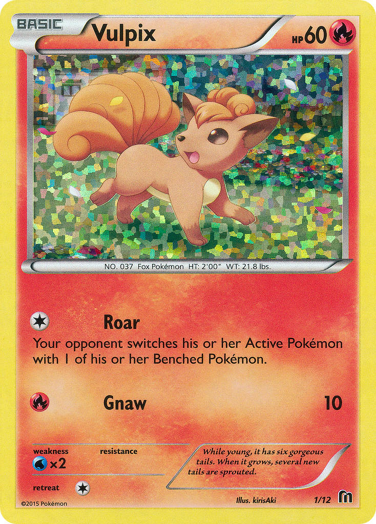 Vulpix (1/12) [McDonald's Promos: 2016 Collection] | Black Swamp Games