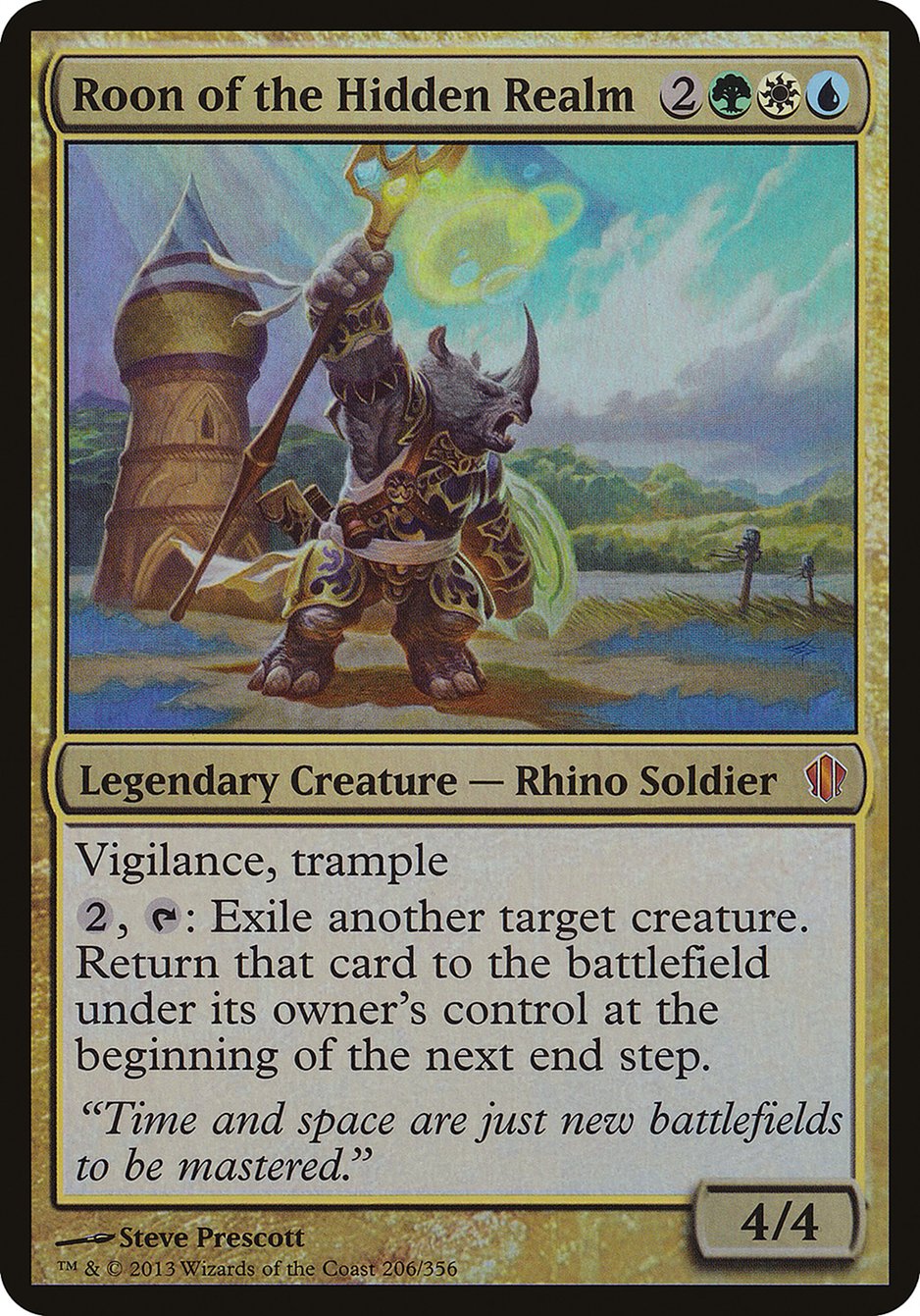 Roon of the Hidden Realm (Oversized) [Commander 2013 Oversized] | Black Swamp Games