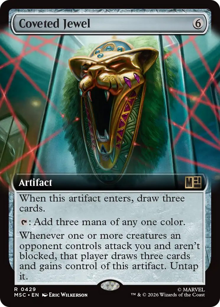 Coveted Jewel (Extended Art) [Marvel Super Heroes Commander] | Black Swamp Games