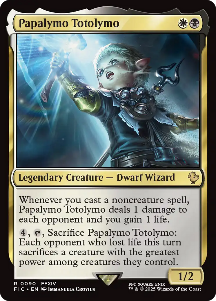 Papalymo Totolymo [FINAL FANTASY Commander] | Black Swamp Games