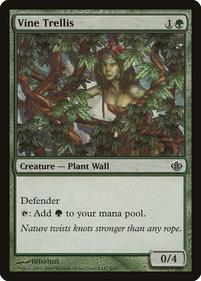 Vine Trellis [Duel Decks: Garruk vs. Liliana] | Black Swamp Games