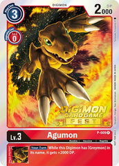 Agumon [P-009] (Digimon Card Game Fest 2022) [Promotional Cards] | Black Swamp Games