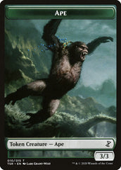 Angel // Ape Double-Sided Token [Double Masters Tokens] | Black Swamp Games