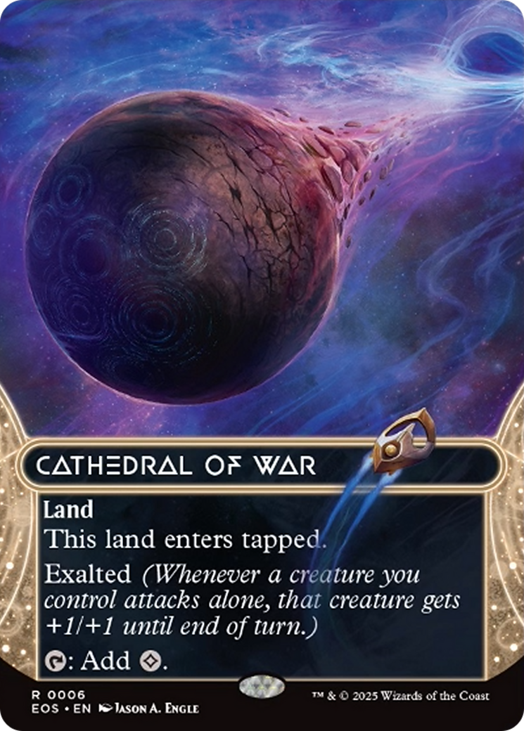 Cathedral of War (0006) (Borderless) [Edge of Eternities: Stellar Sights] | Black Swamp Games