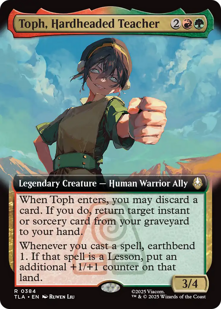 Toph, Hardheaded Teacher (Extended Art) [Avatar: The Last Airbender] | Black Swamp Games