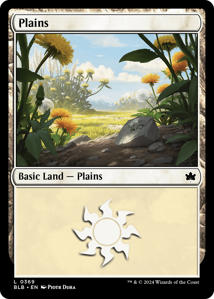 Plains (0369) [Bloomburrow] | Black Swamp Games
