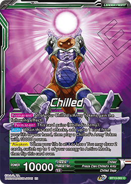 Chilled // Chilled, the Pillager (Common) (BT13-062) [Supreme Rivalry] | Black Swamp Games