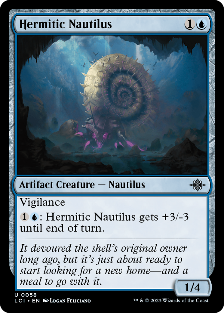 Hermitic Nautilus [The Lost Caverns of Ixalan] | Black Swamp Games