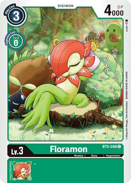 Floramon [BT5-048] [Battle of Omni] | Black Swamp Games