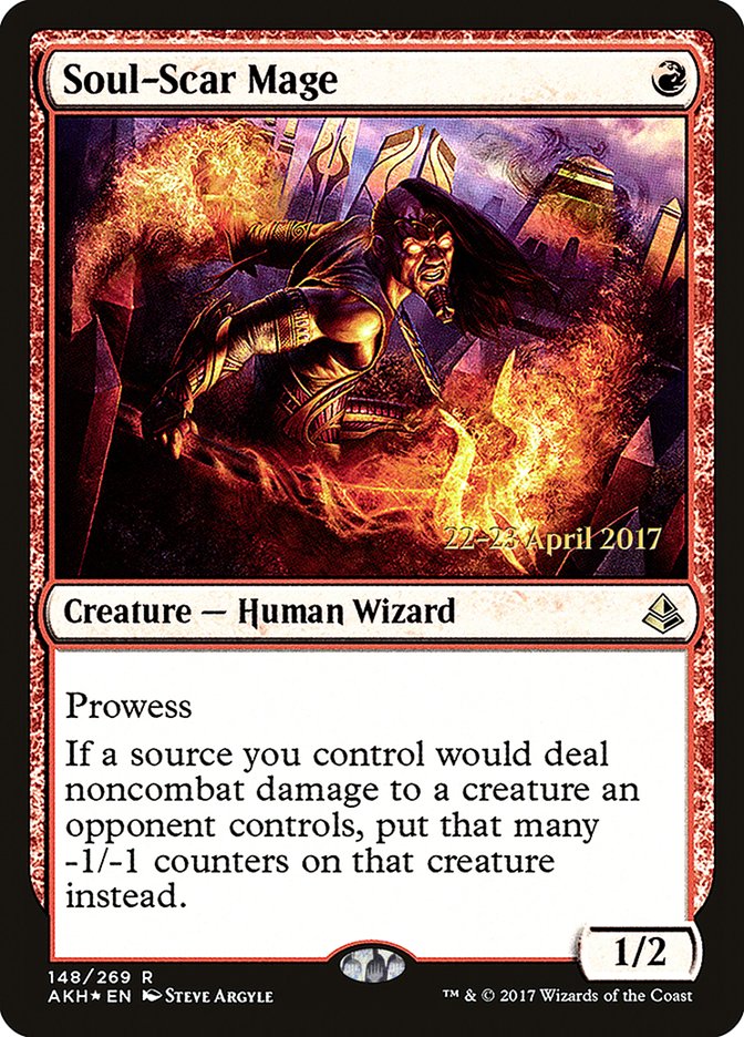 Soul-Scar Mage [Amonkhet Prerelease Promos] | Black Swamp Games