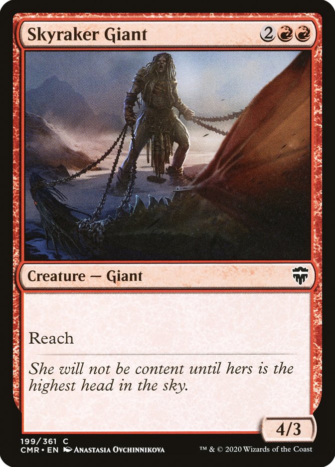 Skyraker Giant [Commander Legends] | Black Swamp Games