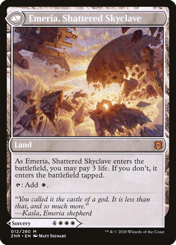 Emeria's Call // Emeria, Shattered Skyclave [Zendikar Rising] | Black Swamp Games