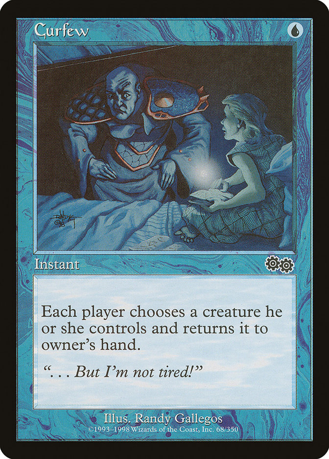 Curfew [Urza's Saga] | Black Swamp Games