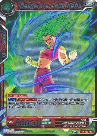 Desperate Odds Kefla (P-057) [Promotion Cards] | Black Swamp Games