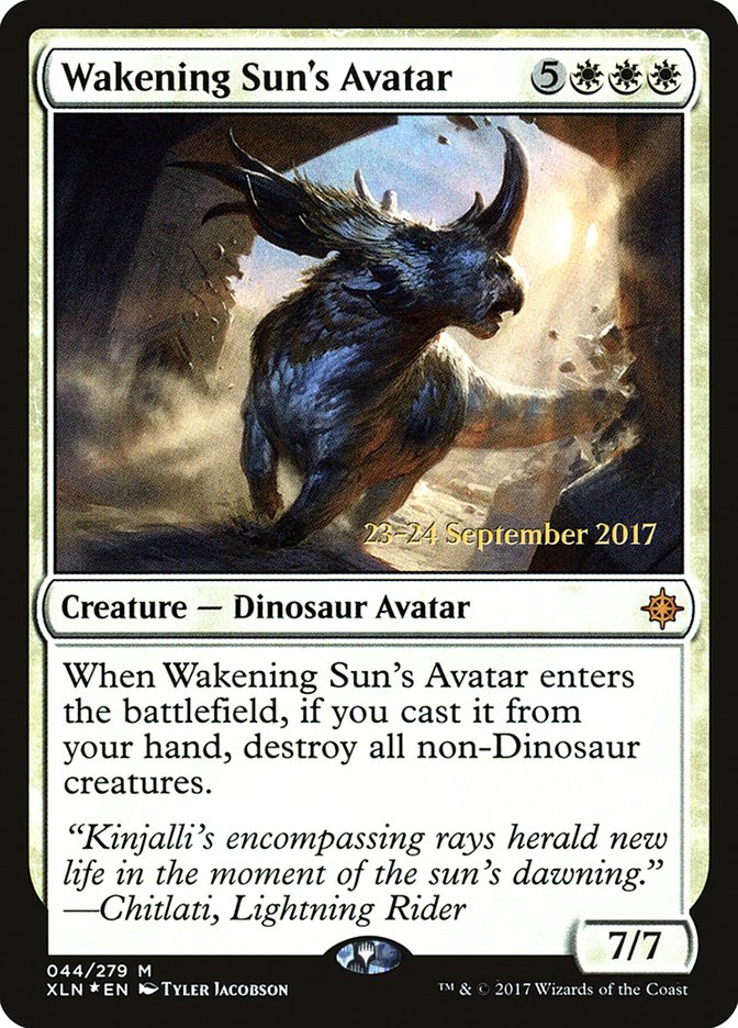 Wakening Sun's Avatar [Ixalan Prerelease Promos] | Black Swamp Games