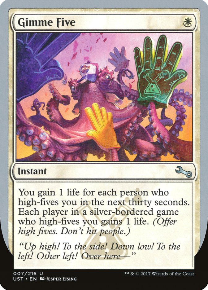 Gimme Five [Unstable] | Black Swamp Games