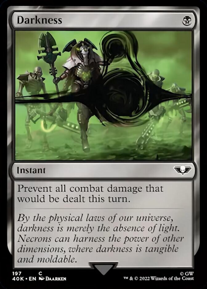 Darkness (Surge Foil) [Warhammer 40,000] | Black Swamp Games