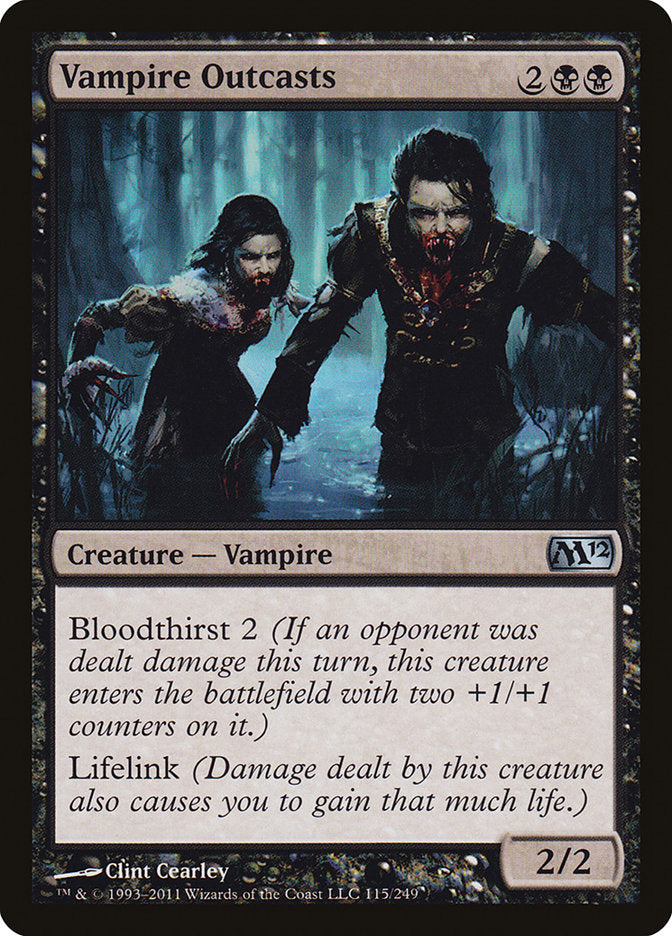 Vampire Outcasts [Magic 2012] | Black Swamp Games