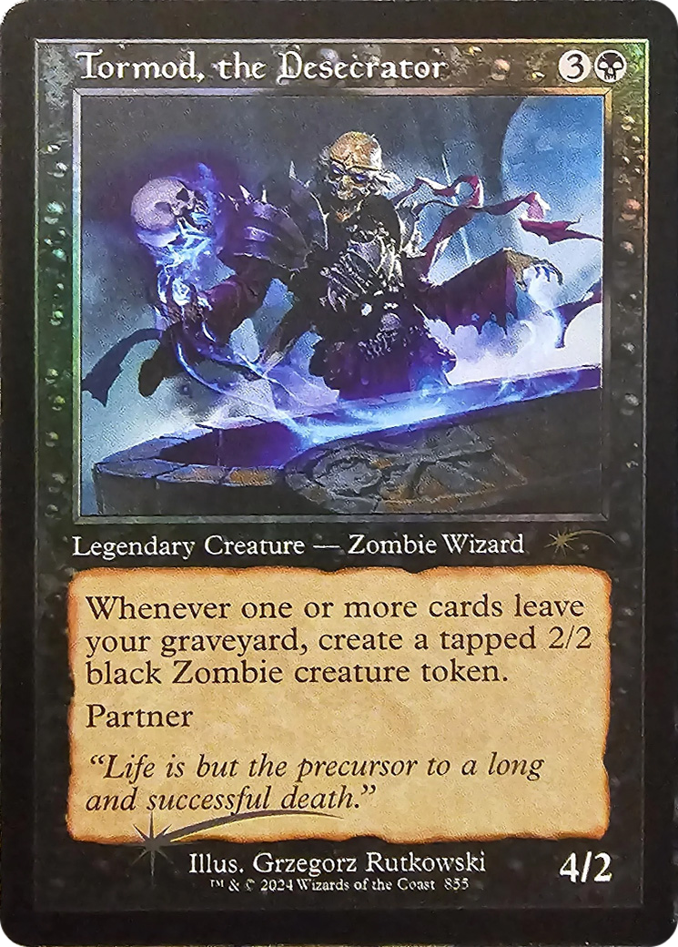 Tormod, the Desecrator (Retro Frame) [Secret Lair Drop Series] | Black Swamp Games