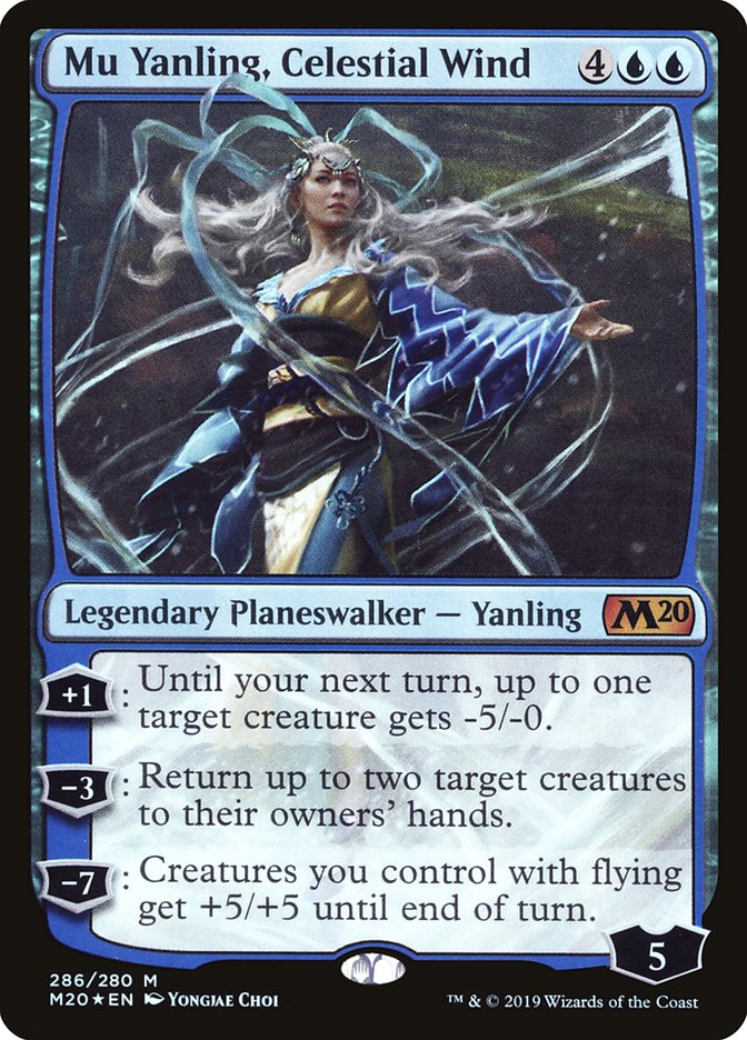 Mu Yanling, Celestial Wind [Core Set 2020] | Black Swamp Games