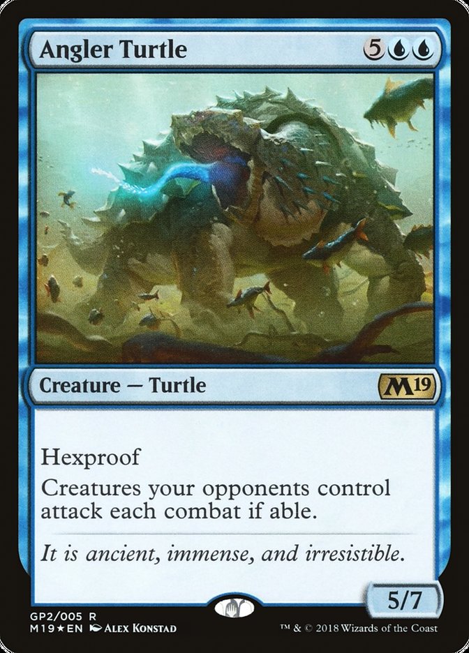 Angler Turtle [Magic 2019 Gift Pack] | Black Swamp Games