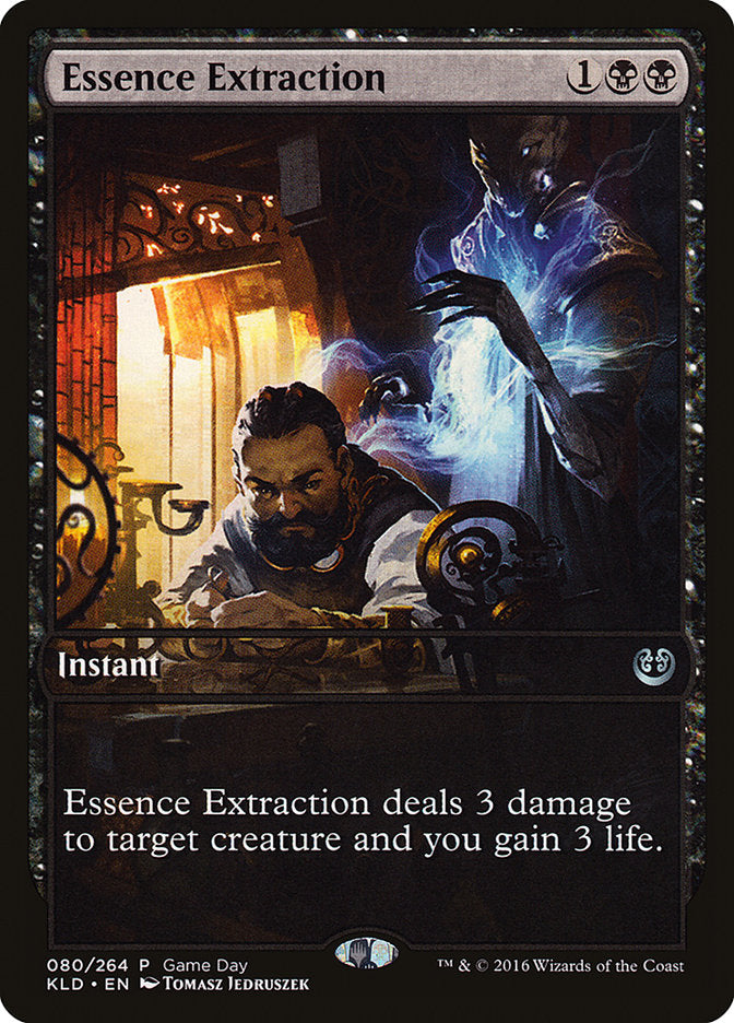 Essence Extraction (Game Day) [Kaladesh Promos] | Black Swamp Games