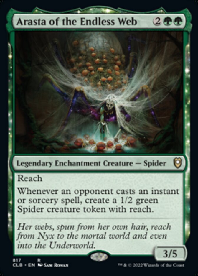Arasta of the Endless Web [Commander Legends: Battle for Baldur's Gate] | Black Swamp Games