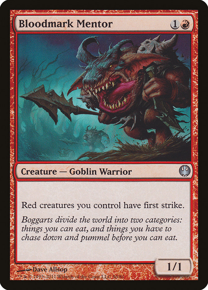Bloodmark Mentor [Duel Decks: Knights vs. Dragons] | Black Swamp Games