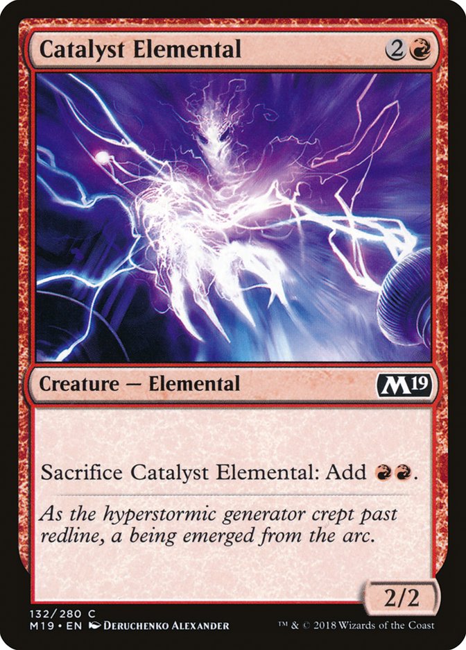 Catalyst Elemental [Core Set 2019] | Black Swamp Games