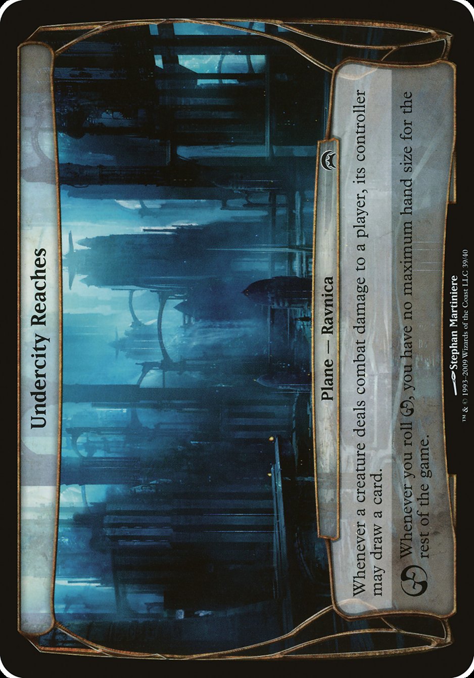 Undercity Reaches (Planes) [Planechase Planes] | Black Swamp Games